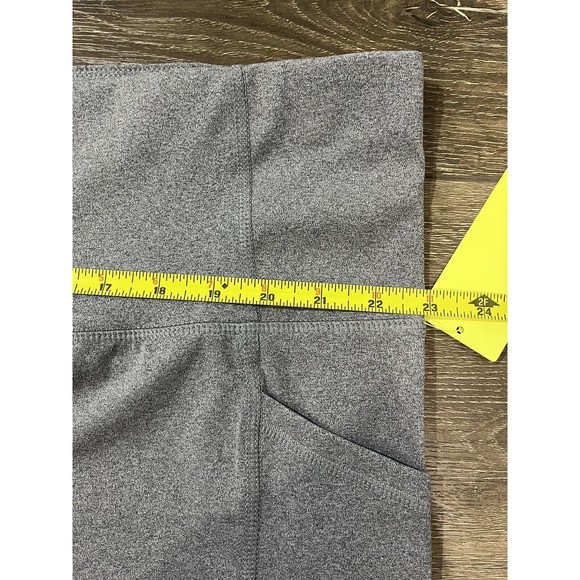 All in Motion Plus Size Sculpted High-Rise 7/8 Leggings 24" Charcoal gray 3x 122 - Picture 9 of 10